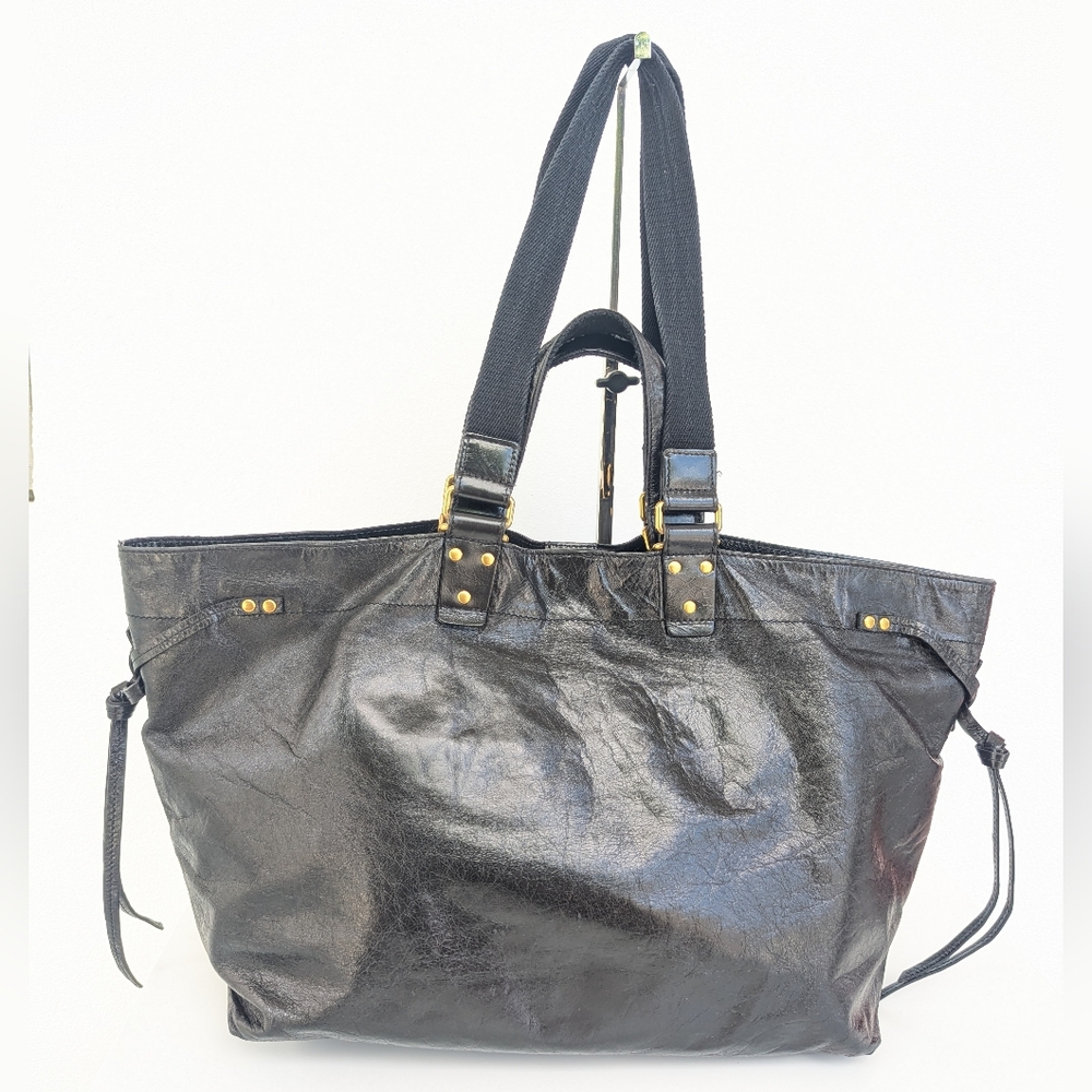 Isabel Marant Wardy crinkled-finish tote bag - Picture 15 of 15